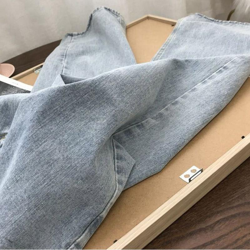 レディース デニムパンツ 着痩せ 夏 春 秋 ロング丈 カシュアル 体型カバー ゆったり 美脚 ポケット ズボン ボトムス 通勤 通学