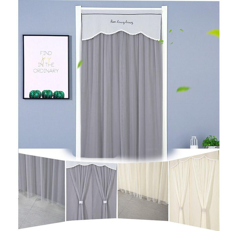 アコーディオンカーテン のれん 100x200cm 目隠し 3ways 間仕切りカーテン 欧風 遮熱 断熱 間仕切り 部屋 階段 玄関