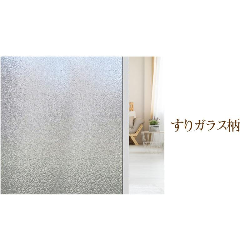 ガラスフィルム 結露防止シート 2枚組 90×200cm 目隠しシート 窓ガラス フィルム プライバシー保護 張り直し 花柄 剥がせる 糊残りなし 飛散防止 貼付簡単