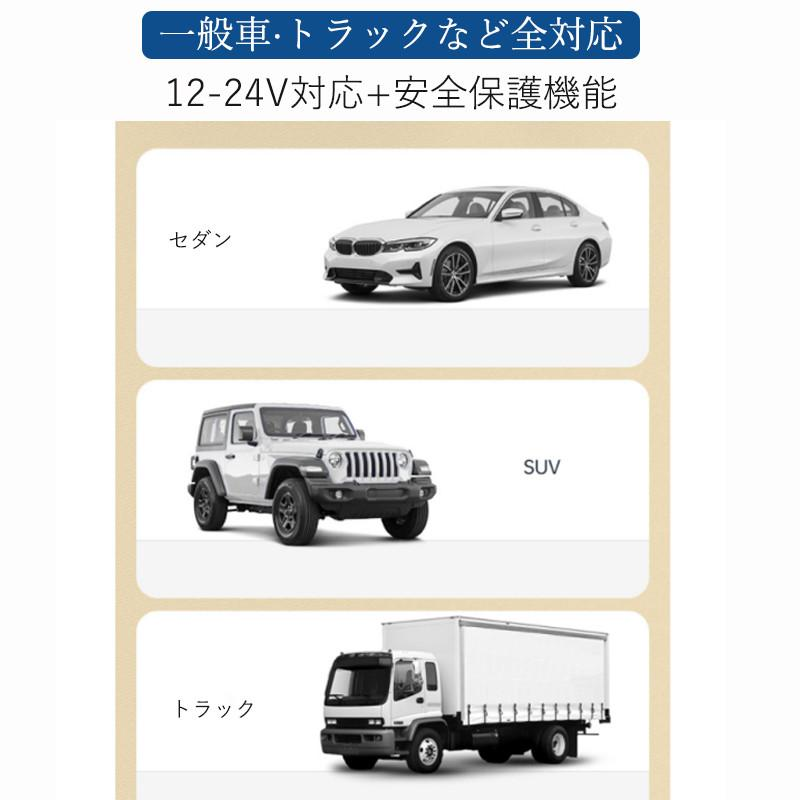 シガーソケット 3連 増設ソケット分配器 128W QC3.0急速充電 usbポート カーチャージャー 電源ソケット 7in1 12V/24V車兼用