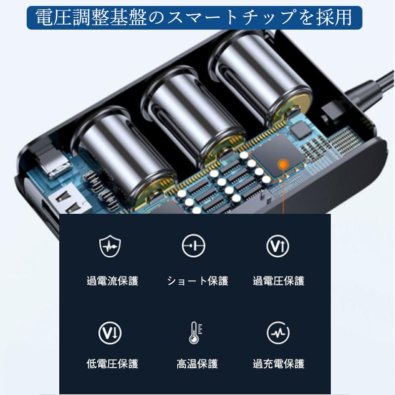 シガーソケット 3連 増設ソケット分配器 128W QC3.0急速充電 usbポート カーチャージャー 電源ソケット 7in1 12V/24V車兼用