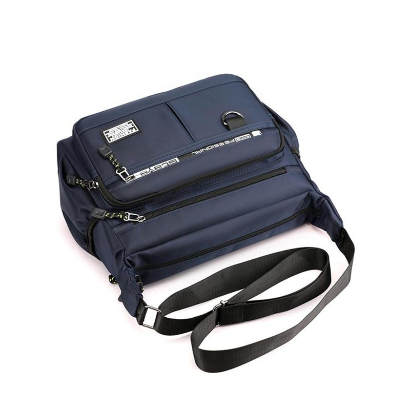 ショルダーバッグ メンズ 多収納バッグ レディース 軽量 男女兼用 即納 メッセンジャーバッグ 大容量 防水撥水 多ポケット 斜め掛け カジュアル 送料無料