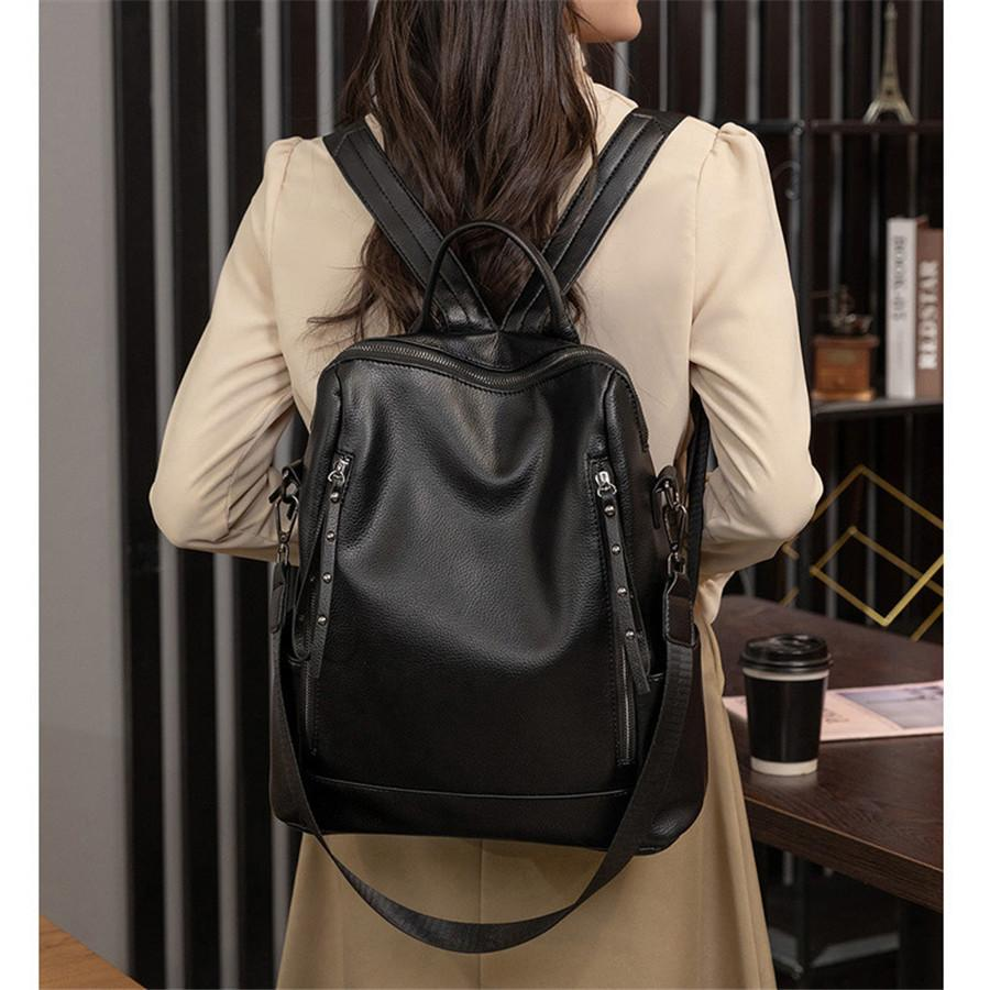 リュック ショルダーバッグ バッグ 2way レディース 超軽量 撥水加工 合皮 大容量 軽量 トートバッグ 肩掛け 通勤 通学 旅行 多機能