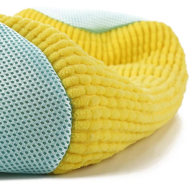 靴用洗濯ネット 2枚入 特大 ランドリーネット 靴上履き用 上履きが洗える 靴を洗濯機丸洗い 洗濯袋 型崩れ防止 耐久性 家庭用 新生活