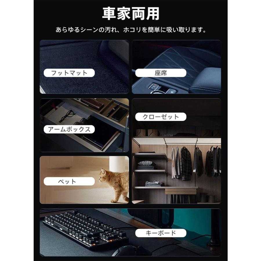 ハンディークリーナー 掃除機 コードレス サイクロン 32000pa 4WAY 強力吸引 超軽量 吹き付け 家庭用 車載 USB充電式 ダニ 静音