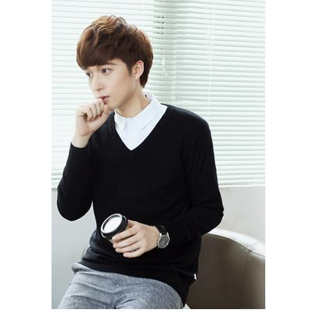 ニットベスト メンズ セーター ニットVネック ビジネスセーター vセーターカ ニットセーター 柔らかい 着心地が良い ビジネス用