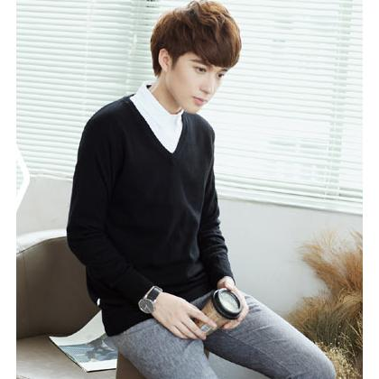 ニットベスト メンズ セーター ニットVネック ビジネスセーター vセーターカ ニットセーター 柔らかい 着心地が良い ビジネス用