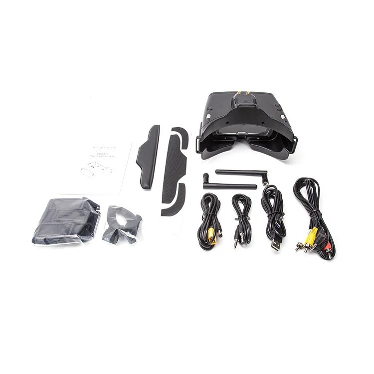 SKYZONE Cobra X V2/V4 Goggle Racing Drone Accessories 5.8g Frequency with 8g Weight for Camera Application Battery Power