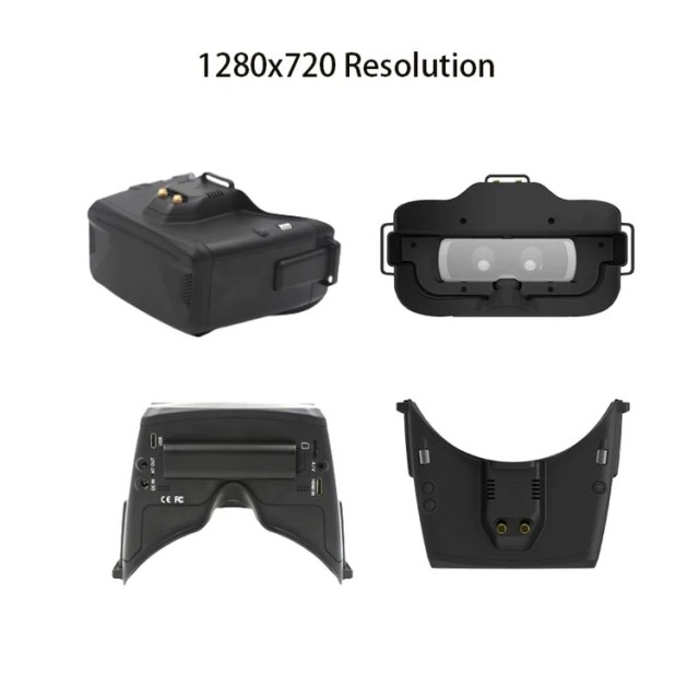 SKYZONE Cobra X V2/V4 Goggle Racing Drone Accessories 5.8g Frequency with 8g Weight for Camera Application Battery Power