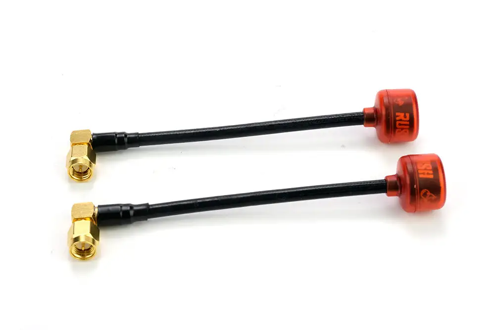 RUSHFPV Cherry SMA 5.8G Antenna LHCP/RHCP VTX Video Transmitter Receiver Analog FPV HD RC Freestyle Racing Drone Toothpick