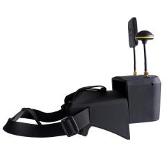 800D 5 Inch 40ch 5.8ghz FPV Goggles with Built in DVR and Split Monitor Design