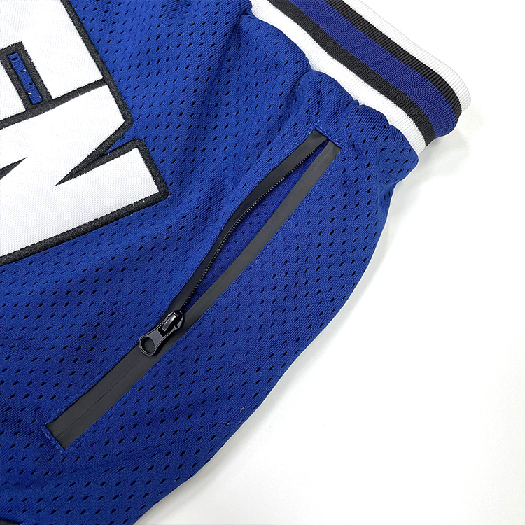 Custom Mesh Sublimated Basketball Shorts With Embroidery Logo