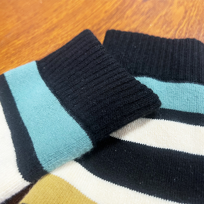 Custom Striped Socks Cotton Socks For Women
