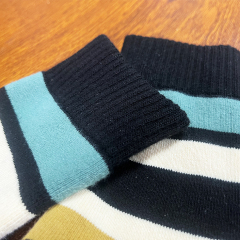 Custom Striped Socks Cotton Socks For Women