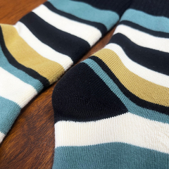 Custom Striped Socks Cotton Socks For Women