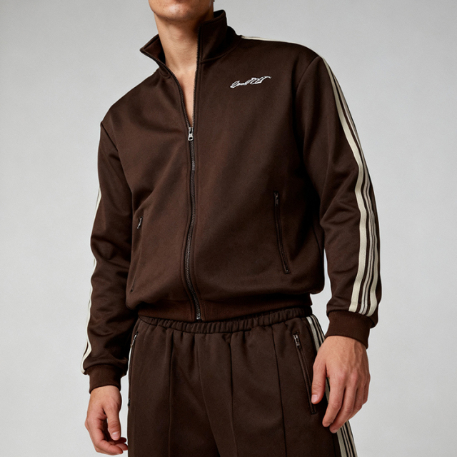 Streetwear Men’s Tracksuit | Custom Sportswear Jacket & Pants Set