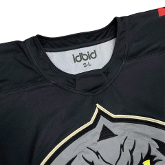 Custom Black Ice Hockey Jersey | Sublimated Hockey Uniform