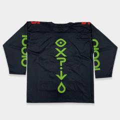 Custom Black Ice Hockey Jersey | Sublimated Hockey Uniform