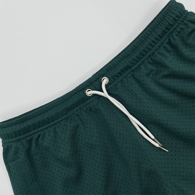 Custom Streetwear Basketball Shorts | Patchwork & Patch Embroidery Mesh Shorts for Men and Women