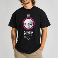 Men’s Digital Printed T-Shirts - Custom Black & White T Shirt