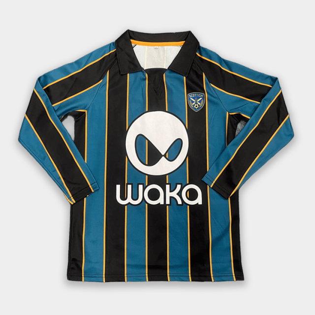 Custom Men’s Retro Long Sleeve Football Jersey – Full Sublimation Vintage Style