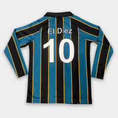 Custom Men’s Retro Long Sleeve Football Jersey – Full Sublimation Vintage Style