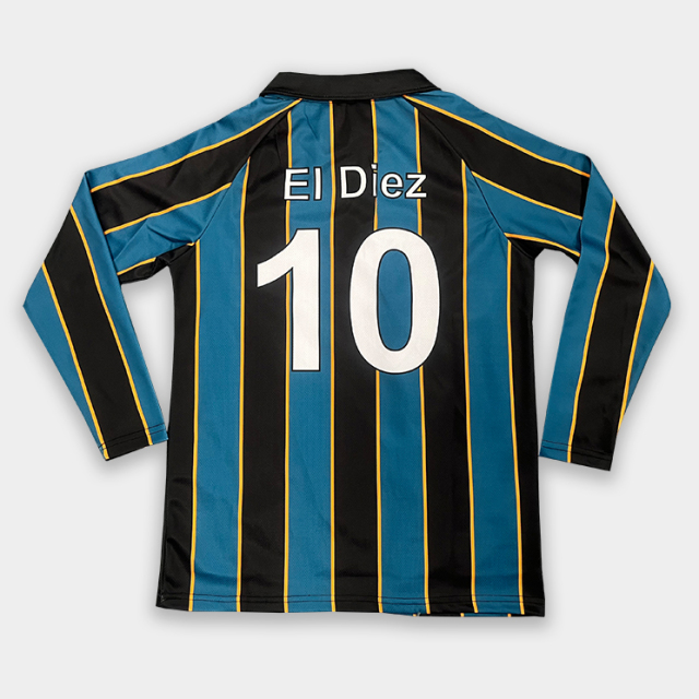 Custom Men’s Retro Long Sleeve Football Jersey – Full Sublimation Vintage Style