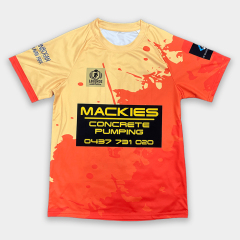 Custom Sublimated Men’s Colorful Sports T-shirt