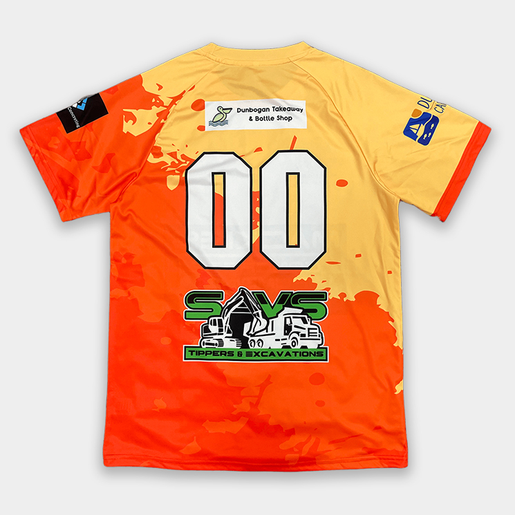 Custom Sublimated Men’s Colorful Sports T-shirt
