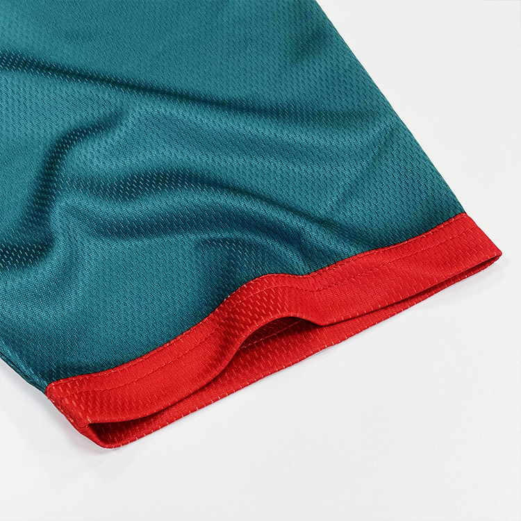 Custom Soccer Jersey with Embroidered Logo & Heat Transfer Number