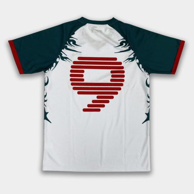 Custom Soccer Jersey with Embroidered Logo & Heat Transfer Number