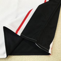 Custom Reversible Basketball Uniform Set – Black & White Full Sublimation Design