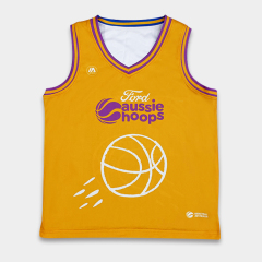Custom Reversible Basketball Jersey – Full Sublimation Basketball Uniform