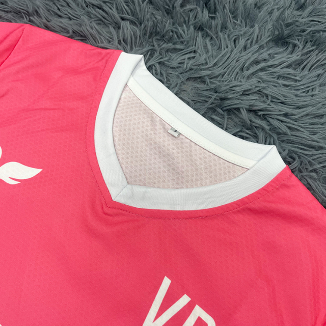 Pink Custom Soccer Jersey – Lightweight Sublimation Football Shirt