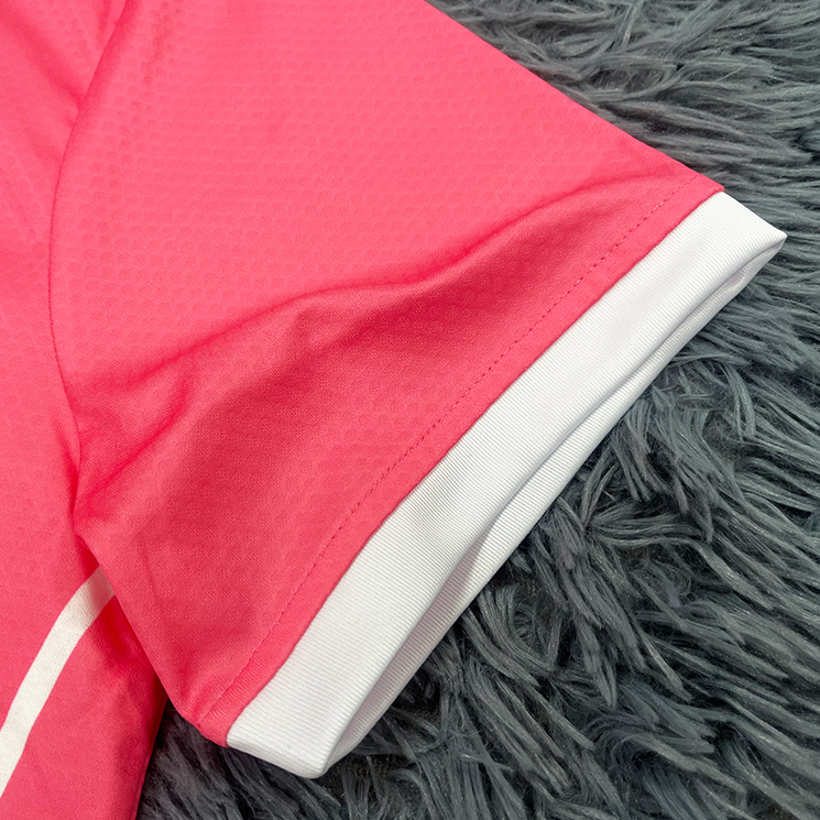 Pink Custom Soccer Jersey – Lightweight Sublimation Football Shirt