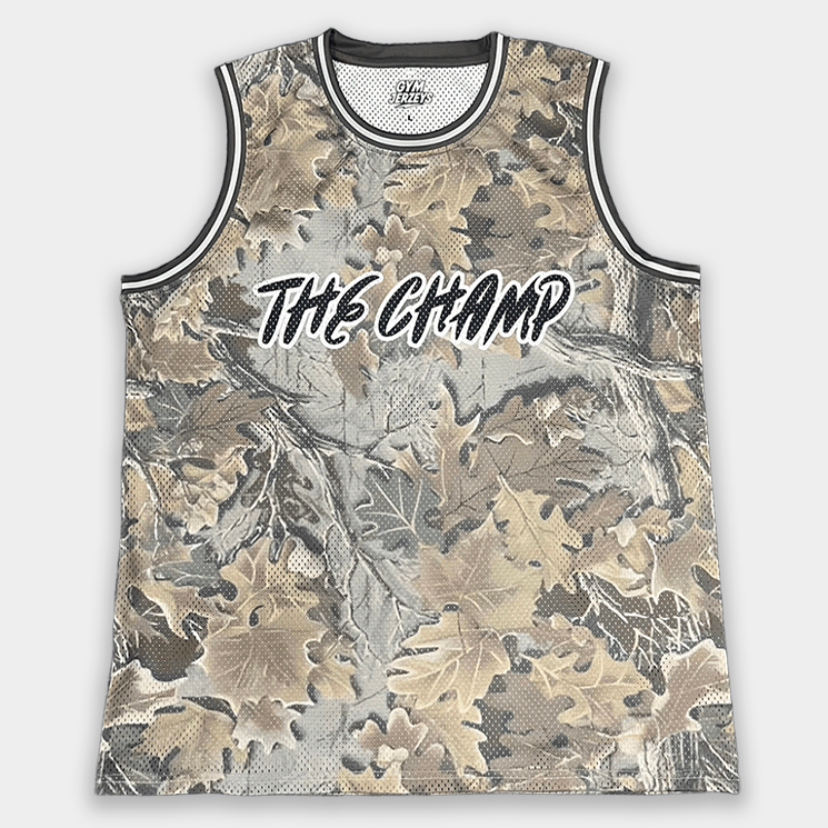 Custom Camouflage Sublimation Basketball Jersey – Personalized Team Basketball Uniforms