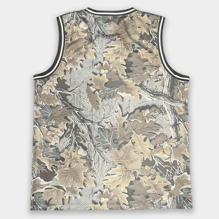 Custom Camouflage Sublimation Basketball Jersey – Personalized Team Basketball Uniforms