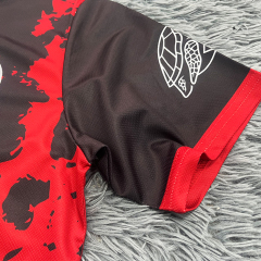 Custom Sublimation Red Polo Shirt – E-Sports Uniform