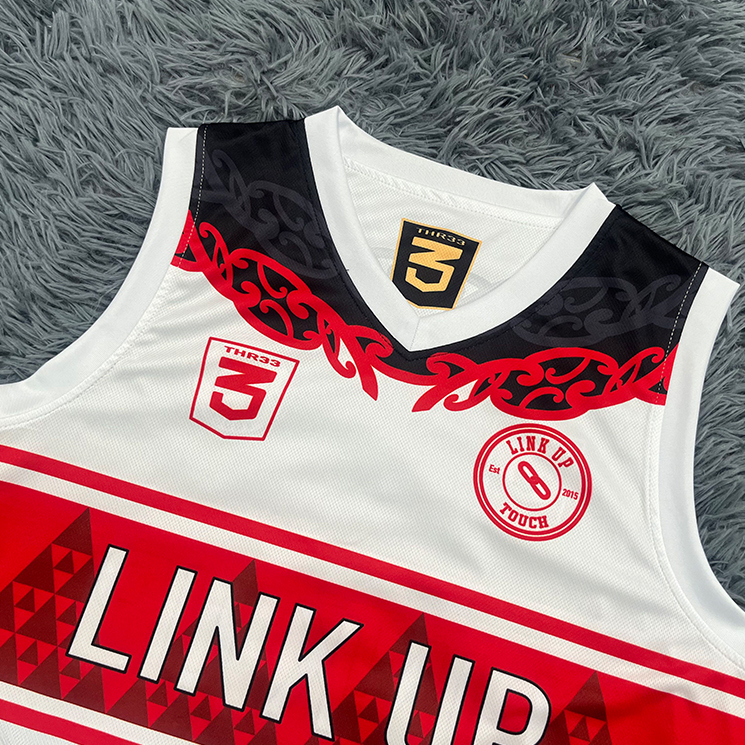 Reversible Basketball Jerseys – Double-Sided Sublimated Uniforms (Black & White)