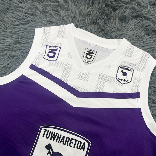 Custom Sublimated Basketball Uniform Sets – Purple Jersey & Shorts, Fully Personalized
