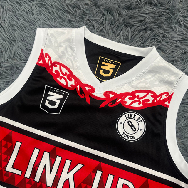 Reversible Basketball Jerseys – Double-Sided Sublimated Uniforms (Black & White)