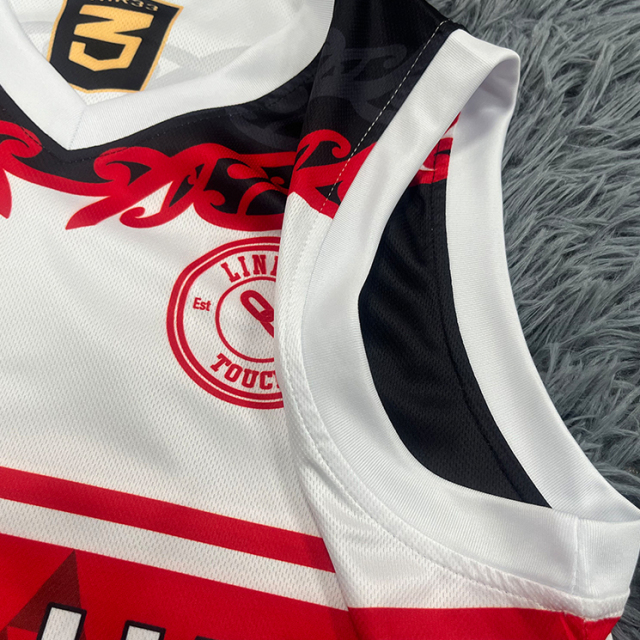 Reversible Basketball Jerseys – Double-Sided Sublimated Uniforms (Black & White)