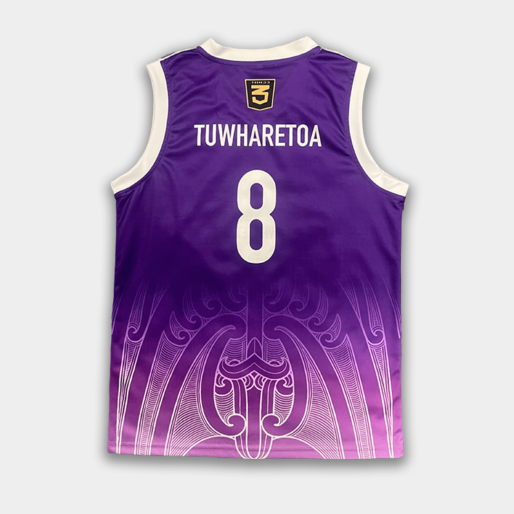 Custom Sublimated Basketball Uniform Sets – Purple Jersey & Shorts, Fully Personalized