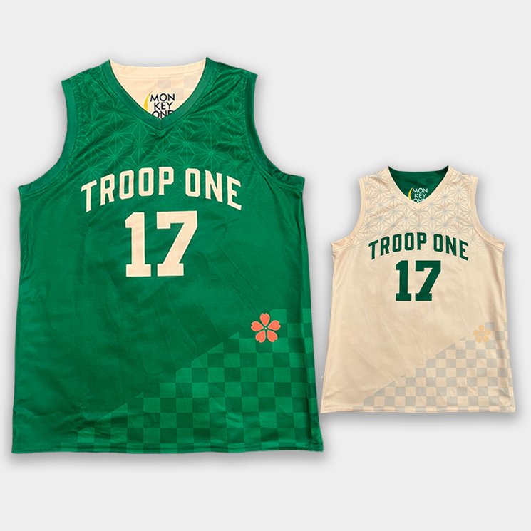 Green Reversible Basketball Jerseys – Custom Sublimated 2-in-1 Uniform Sets