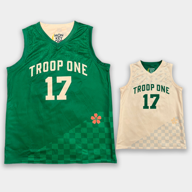 Green Reversible Basketball Jerseys – Custom Sublimated 2-in-1 Uniform Sets