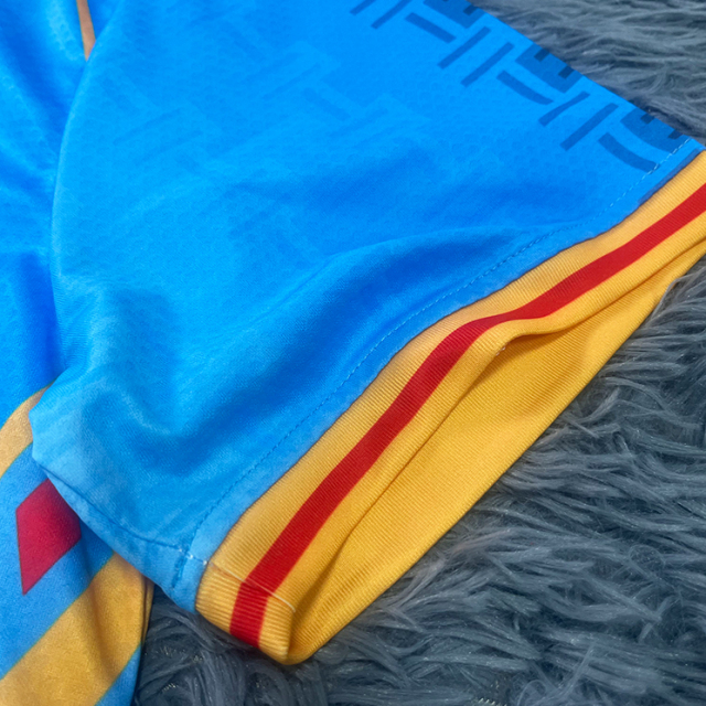 Vintage-Style Custom Soccer Jersey (Sublimation + Heat-Transfer Logo)