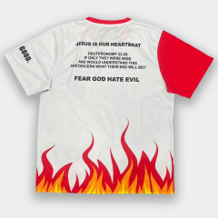 Custom Sublimated T-Shirts (All-Over Photo Print) | OEM/ODM Sportswear Manufacturer