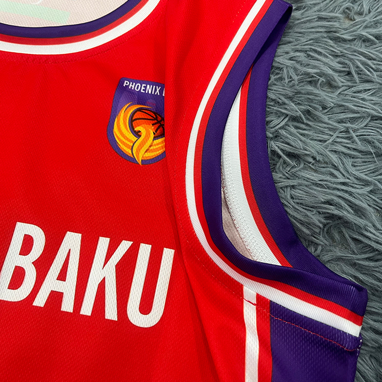 Custom Basketball Jersey Sets - Red & Black Team Uniforms