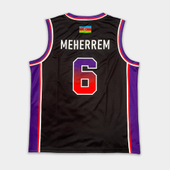 Custom Basketball Jersey Sets - Red & Black Team Uniforms