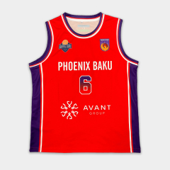 Custom Basketball Jersey Sets - Red & Black Team Uniforms